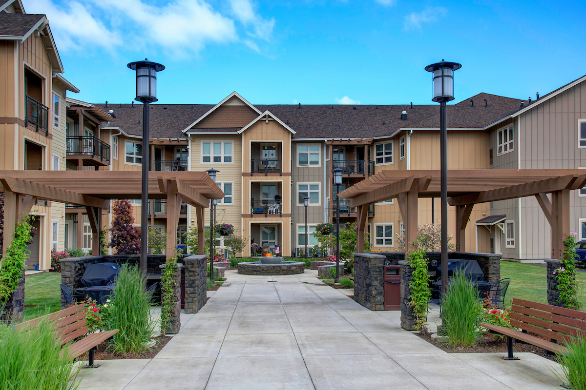 Dallas Retirement Village Outdoor Space