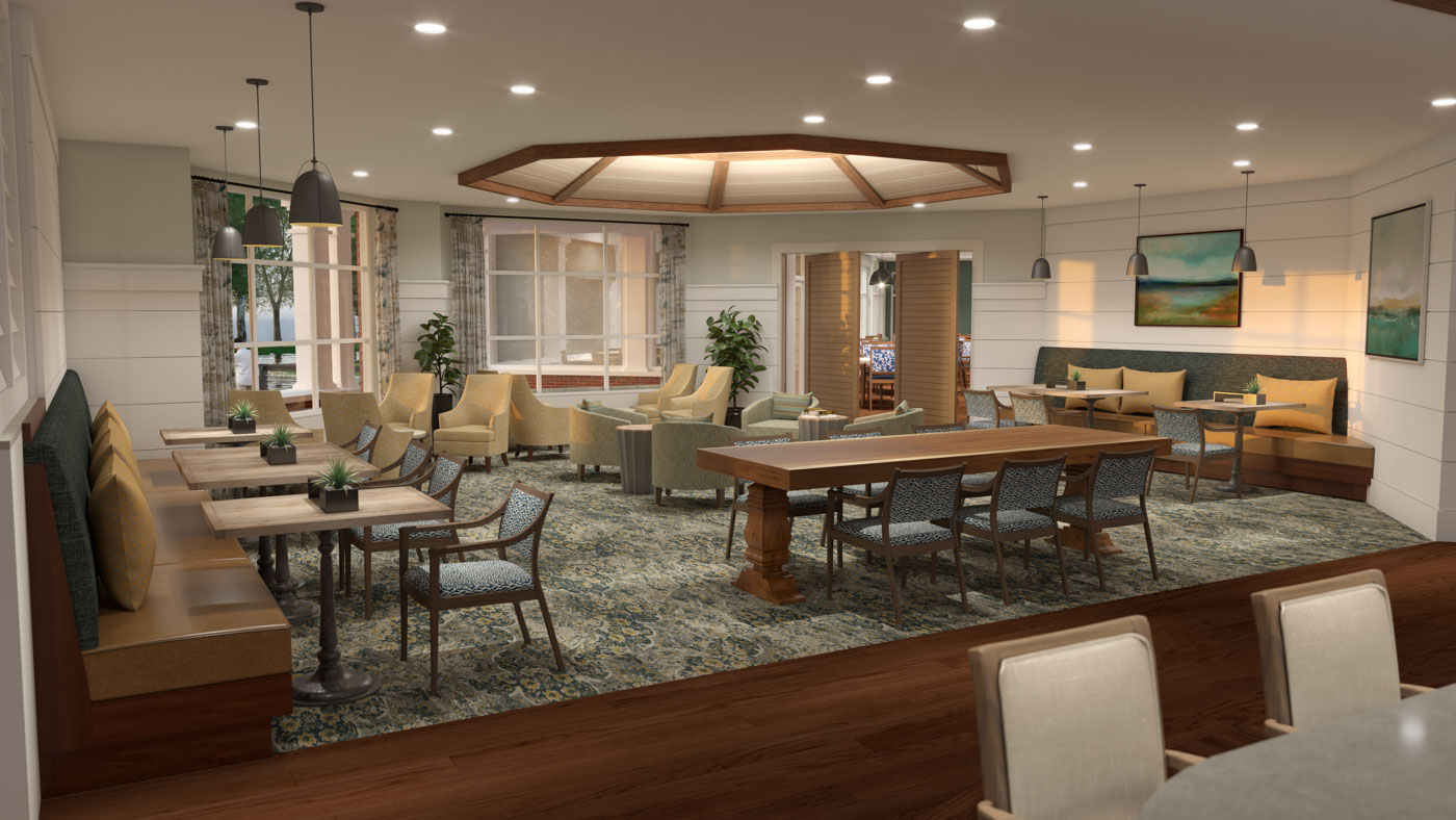 Plantation Village Seating Area